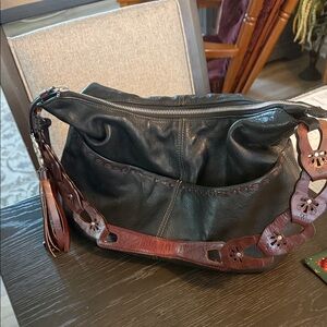 Brighton Zebra Print Interior Bag